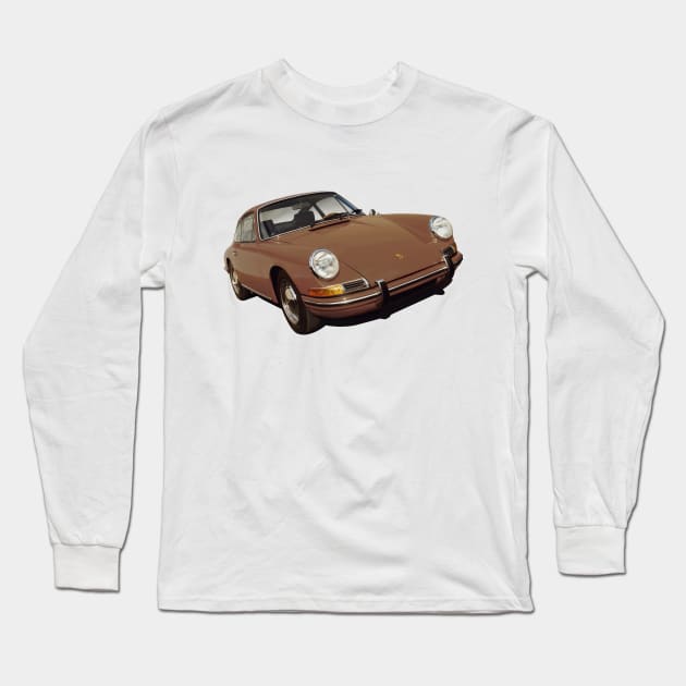 Porsche 911 Long Sleeve T-Shirt by candcretro